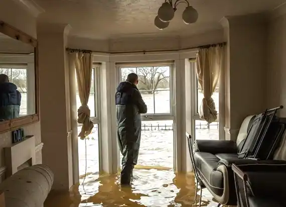 water damage restoration service Griggsville